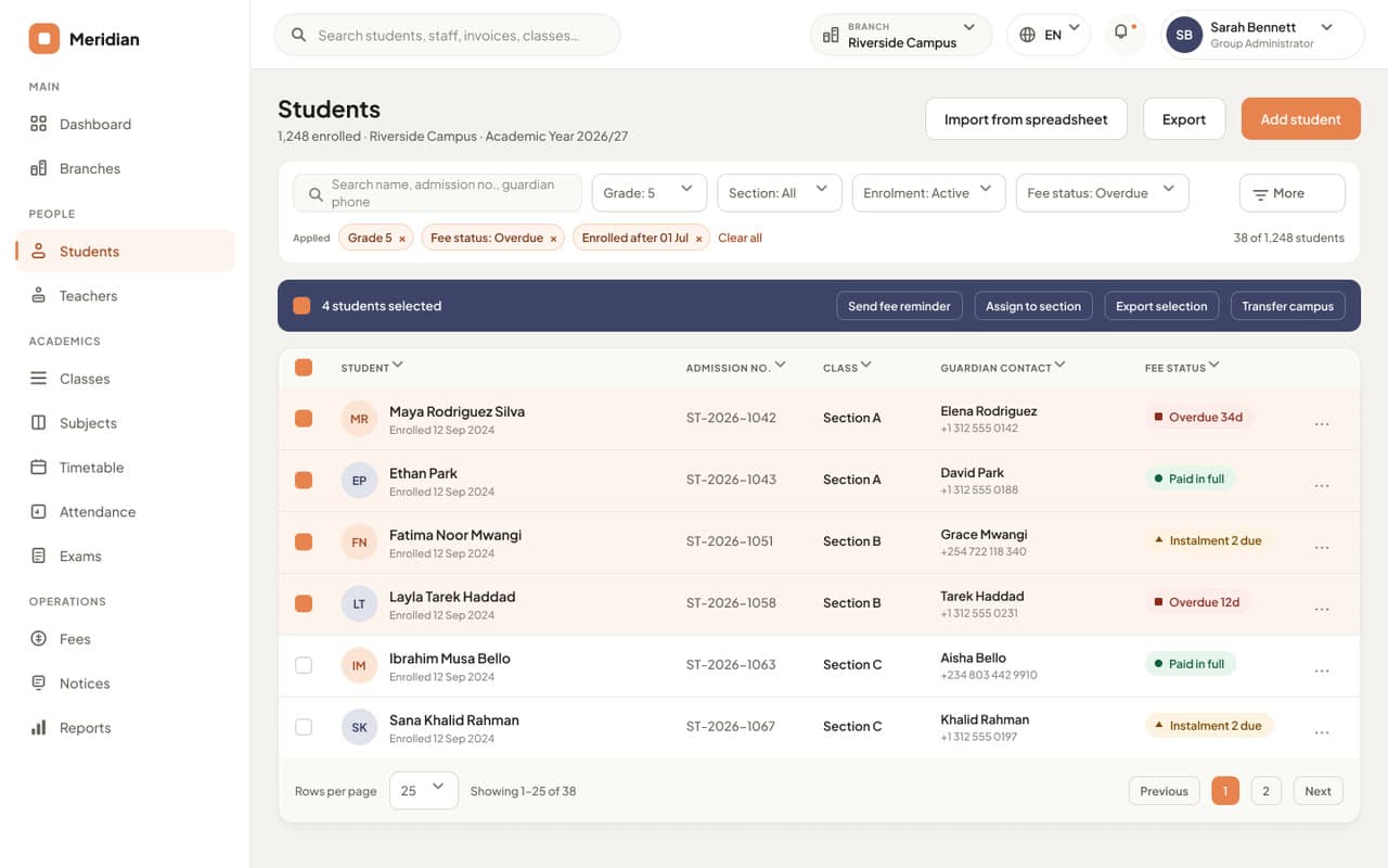 Classbell — Students