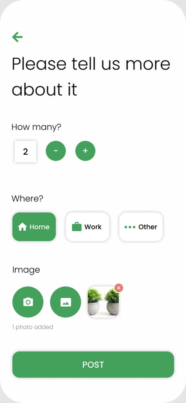 GoGreen — Action details