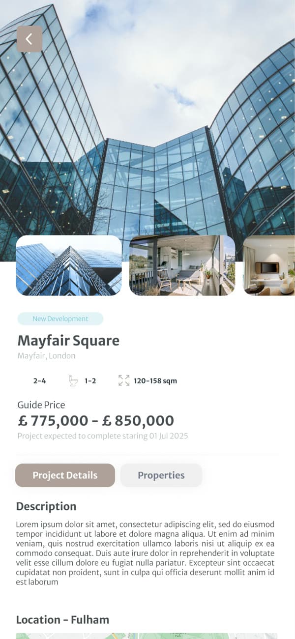 Investor CRM — Project details