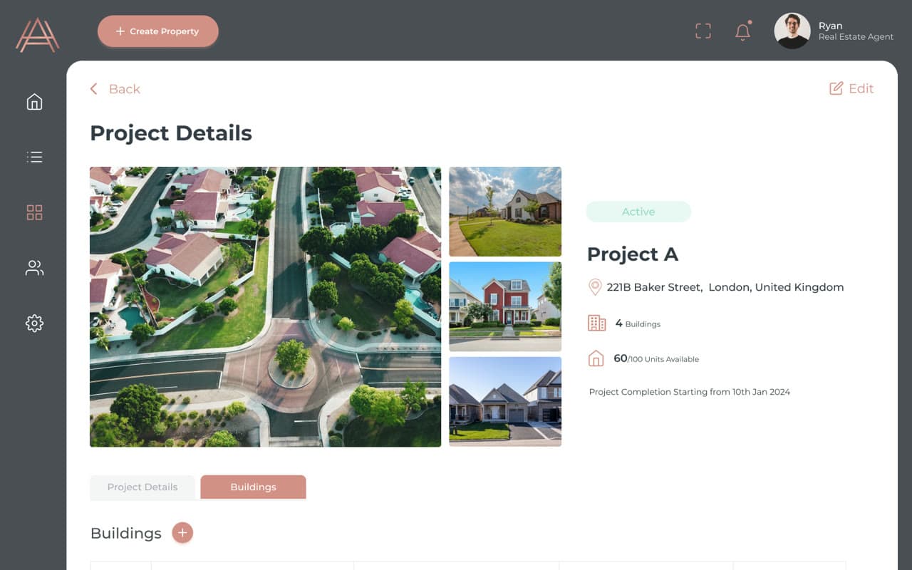 Investor CRM — Project details