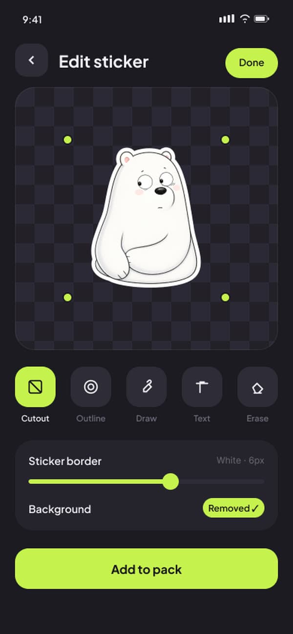 Stickr — Editor