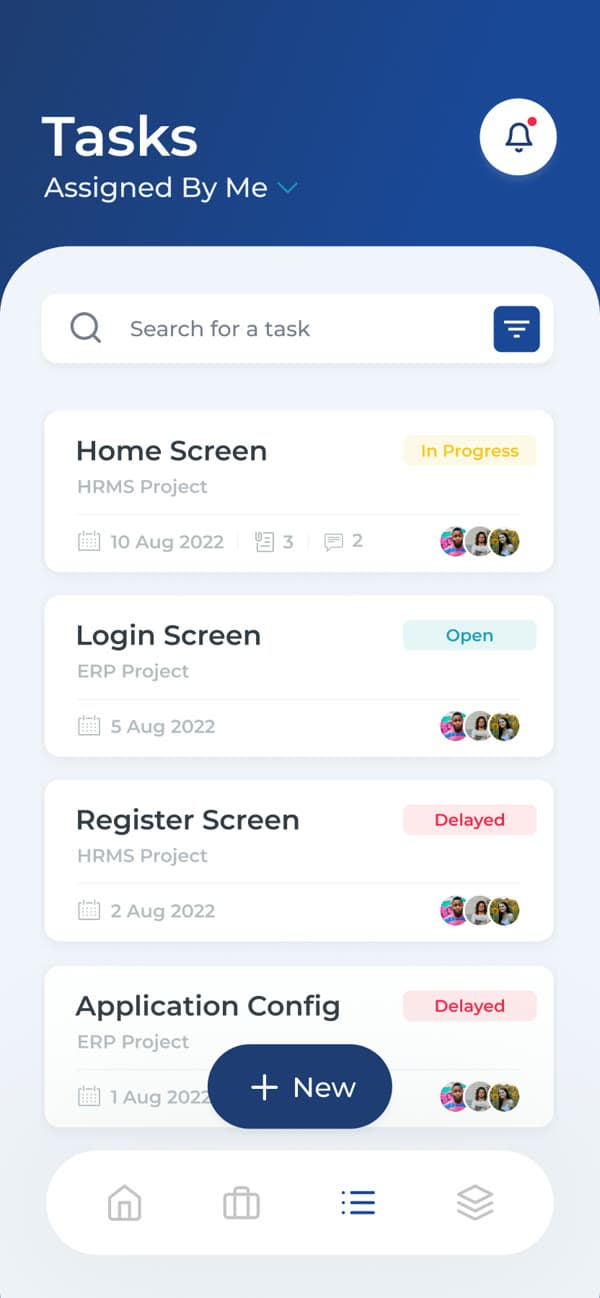 Task Management — Tasks