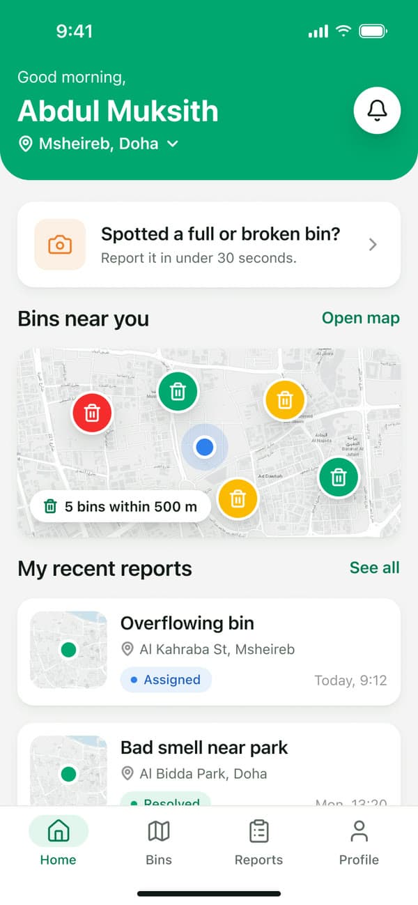Waste Management — Citizen home
